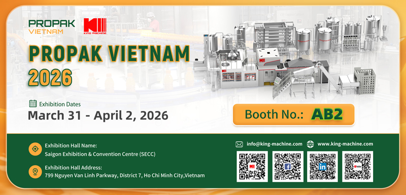 King Machine en PROPAK VIETNAM 2026