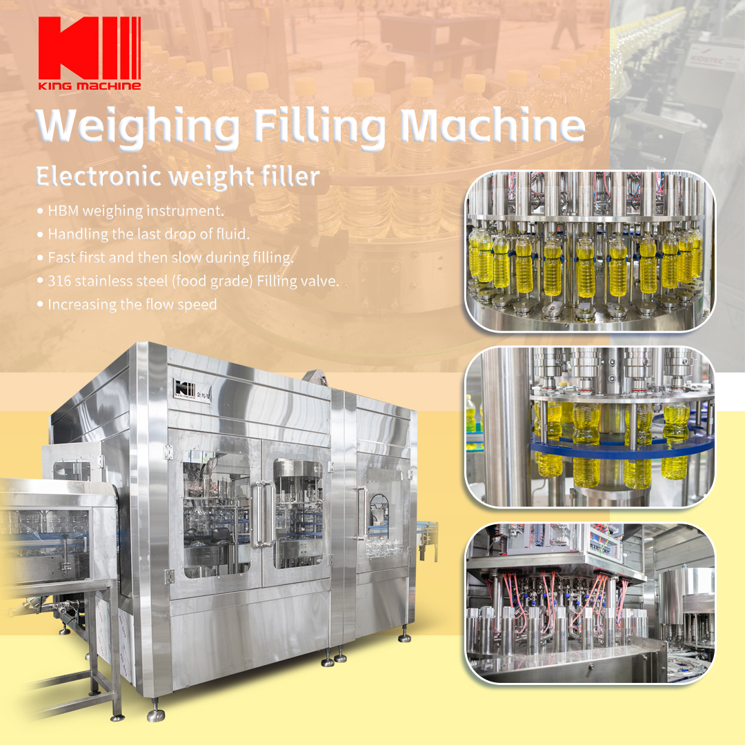 Relleno de peso electr&oacute;nico para aceite