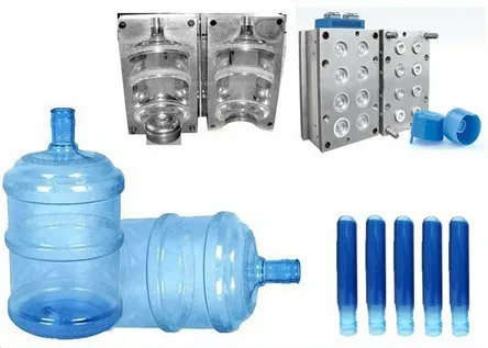 Botella de agua de 5 galones Preforma Material de mascotas de cinco galones Preforma para soplar botella de agua mineral