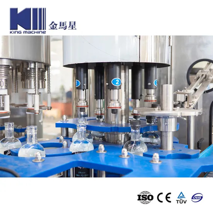 Máquina de llenado de llenado de líquido, máquina de llenado rotativo Líquido automático 12 máquina de producción de jugo