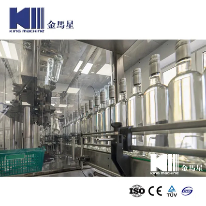 Máquina de embotellado de licor de vino de precisión