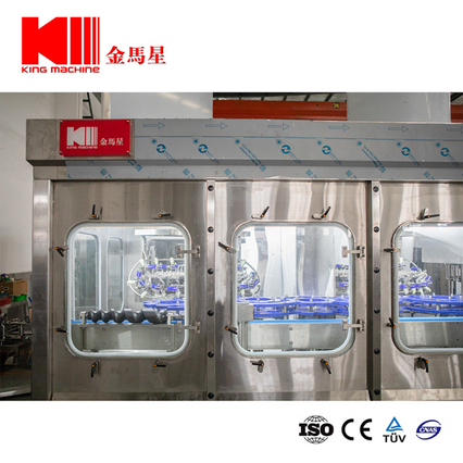 No carbonatado (jugo, espíritu, agua) Machina de etiquetado de relleno de lavado