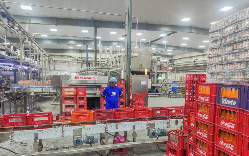 L&iacute;nea de llenado y empaque de Coca-Cola de 18000bph Coca-Cola