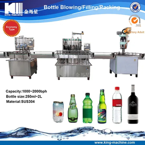 M&aacute;quina llenadora de bebidas tipo lineal econ&oacute;mica de peque&ntilde;a capacidad
