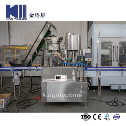 Planta de llenado de agua embotellada de PET 3 en 1 de alta velocidad