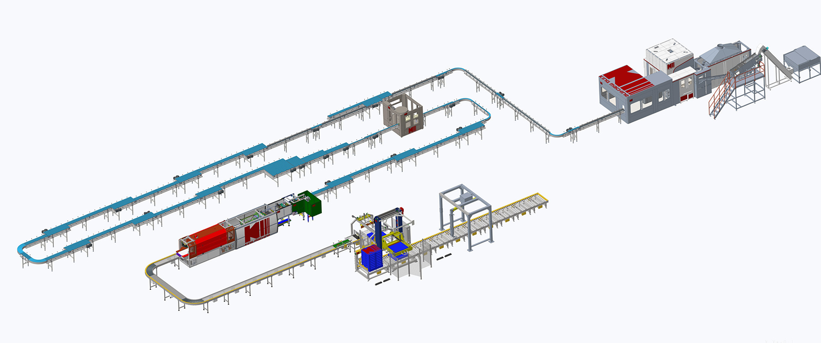 complete water line 3D diagram