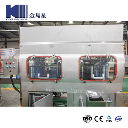 Línea de llenado de agua completa de 19 litros