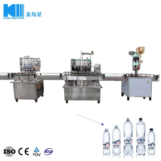 Botella automática Cola Soda Bebada de refresco Carbonado Capacidad Lineal Tipo lineal Planta de llenado de agua potable