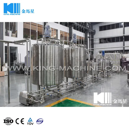 La máquina de fabricación de leche UHT con capacidad para procesar entre 50000 y 10000 litros por día