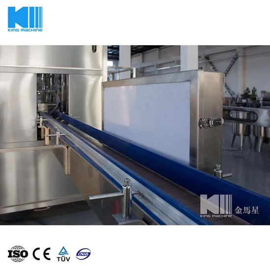 Automático completo 4-4-1 400bph 5L 4L 4L 3L Botella Máquina de llenado de agua Modelo lineal