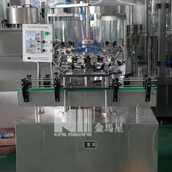 Botella automática Cola Soda Bebada de refresco Carbonado Capacidad Lineal Tipo lineal Planta de llenado de agua potable